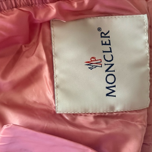 Moncler Pink Lightweight puffer Jacket kids 12-18 months - Picture 3 of 7